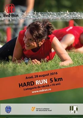 RED RUN 2016! Înscrie-te la CURSA HARD RUN - 5 KM!