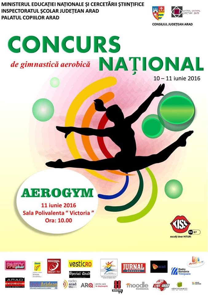 Concurs Național de gimnastică la Polivalentă- ediție aniversară
