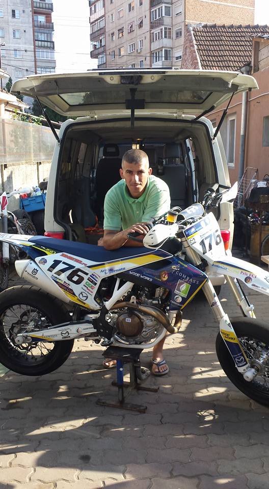 Arădeanul Sorin Trăistaru a urcat pe 14 în  Campionatul Mondial de Supermoto