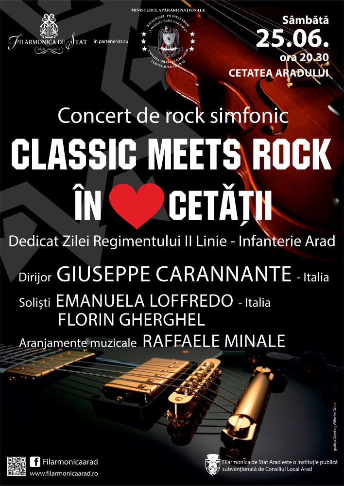 Emanuela Loffredo – o solistă de excepție, pe scena CLASSIC MEETS ROCK în inima Cetății