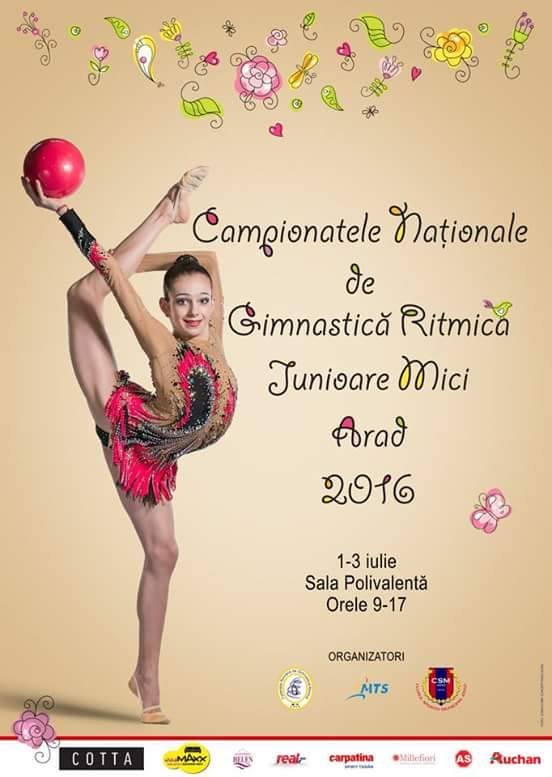 Campionatul Naţional de gimnastică ritmică pentru junioare mici, în weekend la Arad
