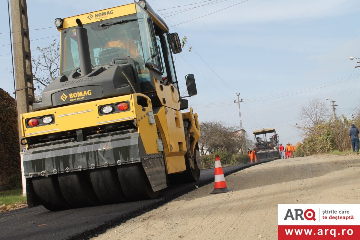 Asfaltările din Arad, la verificat