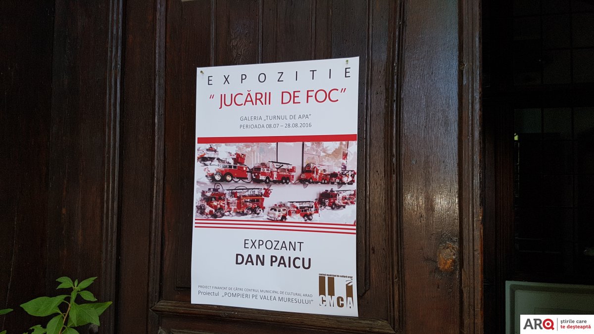  „Jucării de foc” la Galeria „Turnul de apă”