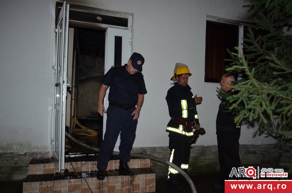 Incendiu la un restaurant de la Trei Insule