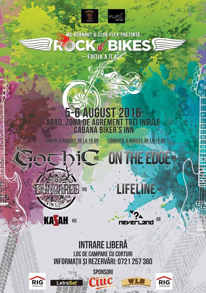 Rock&Bikes (editia a II-a) la Trei Insule