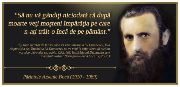 Arsenie Boca: Iată care sunt cele 5 evenimente care vor lovi România în viitor