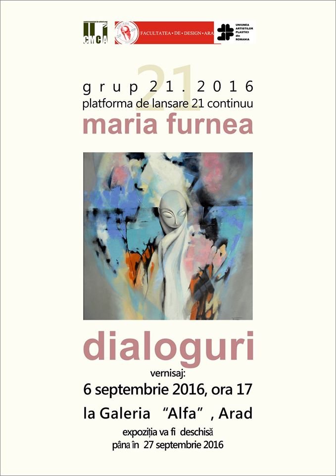 Maria Furnea - vernisaj la Galeria ALFA
