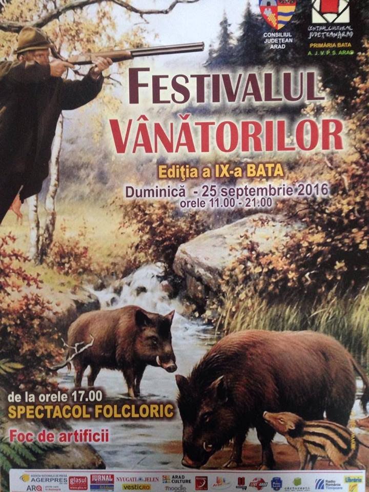 „Festivalul Vânătorilor” la Bata