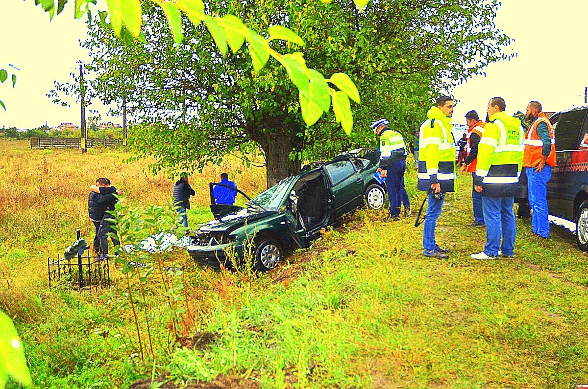 Accident cu doi morți lângă Pâncota