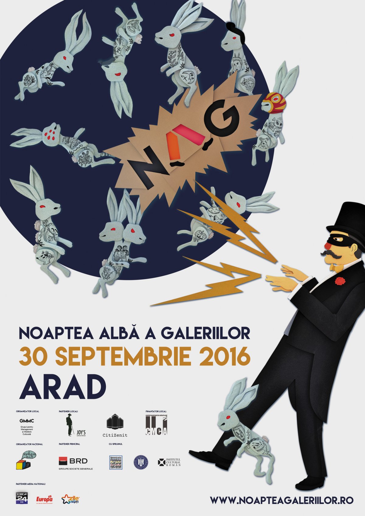 Noaptea albă a galeriilor de artă din Arad 