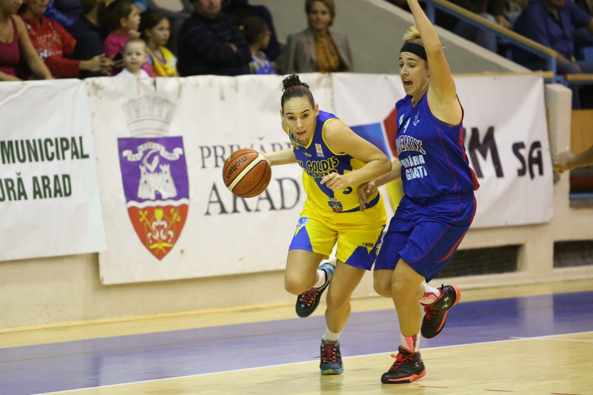 Debut ratat, dar punct şi de la capăt: Univ Goldiş ICIM Arad – Phoenix Galaţi 73-76 (25-31, 15-8, 17-23, 16-14) 