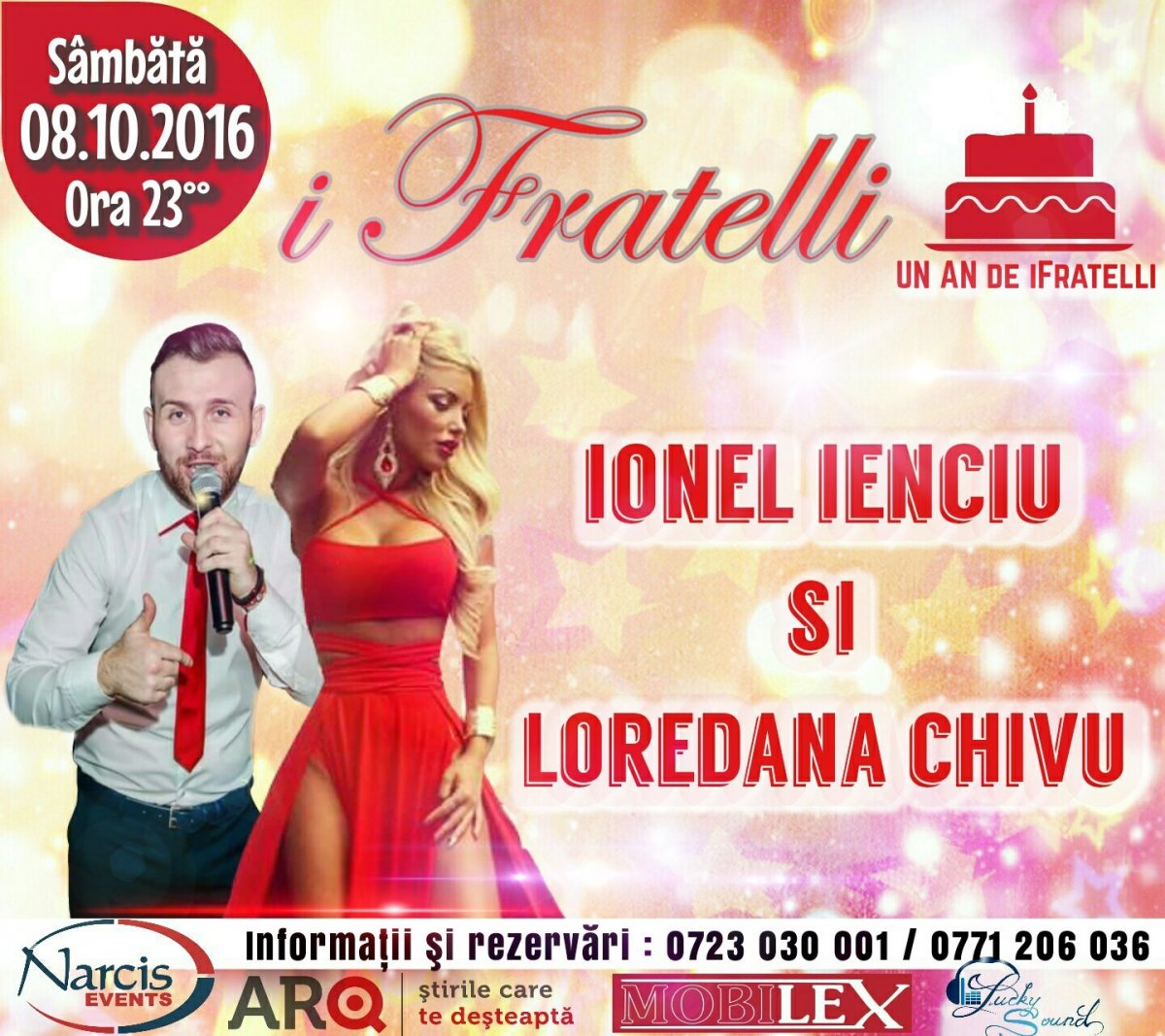 Loredana Chivu la I'Fratelli în Arad !!!