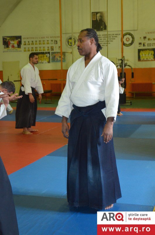 Maestrul în AIKIDO, Donovan Waite, pentru a 7-a oară la Arad (FOTO)