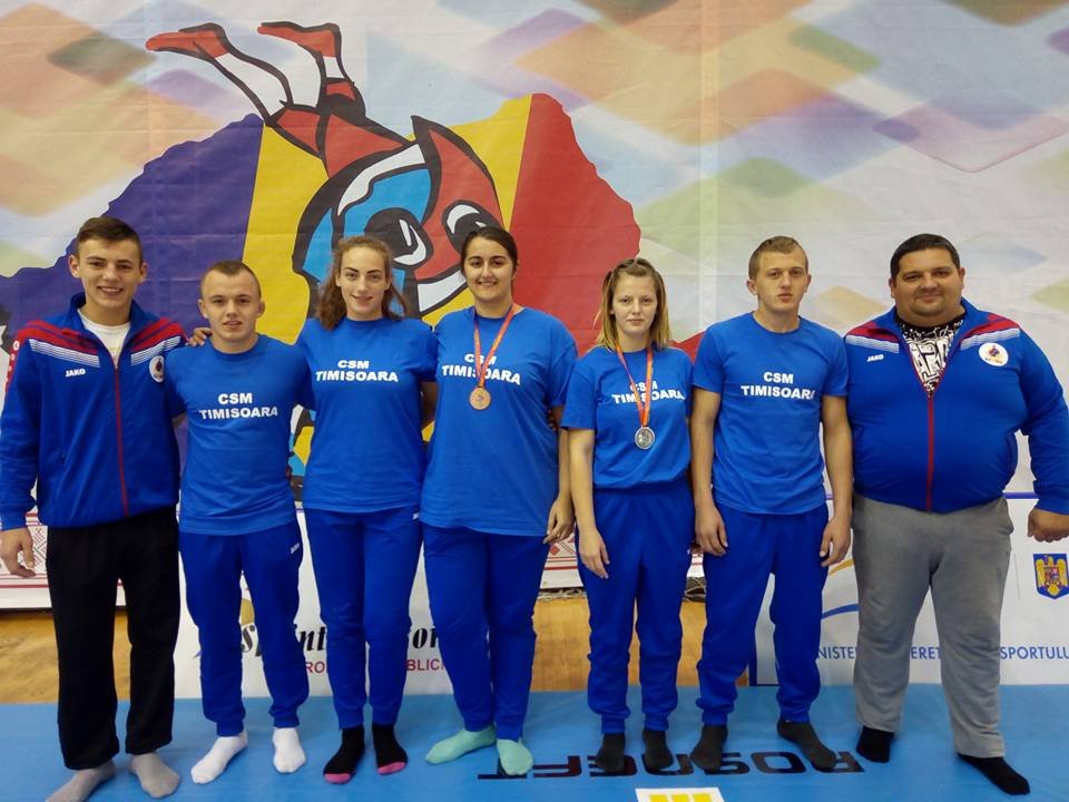 Argint şi bronz pentru judoka arădeni la Campionatul Mondial de Sambo