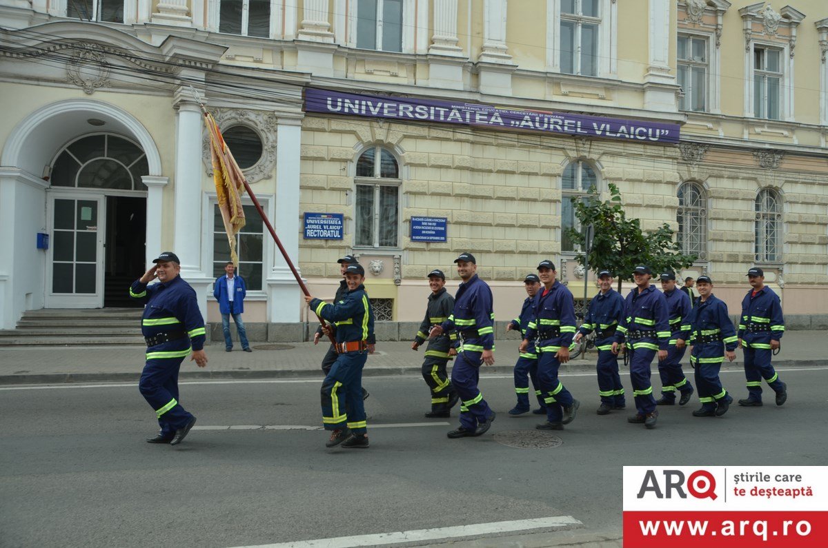 „Parada Formațiilor Civile de Pompieri” la Arad