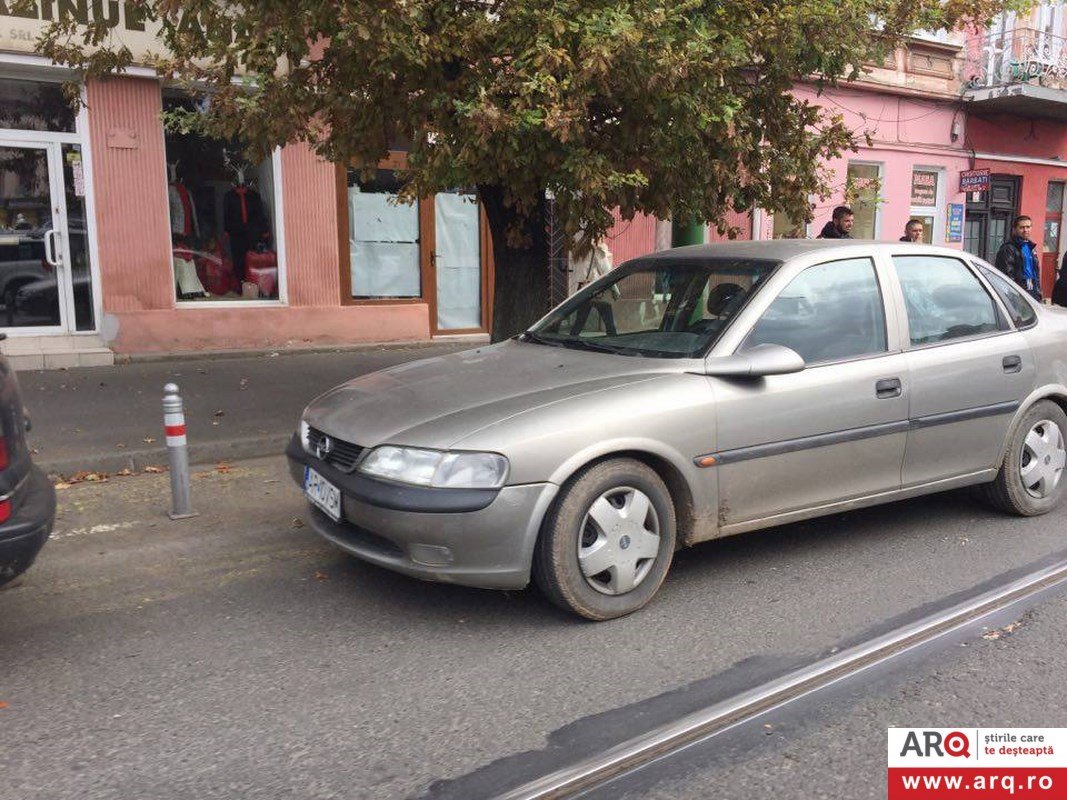 Tramvai blocat în centru din cauza unei potăi?