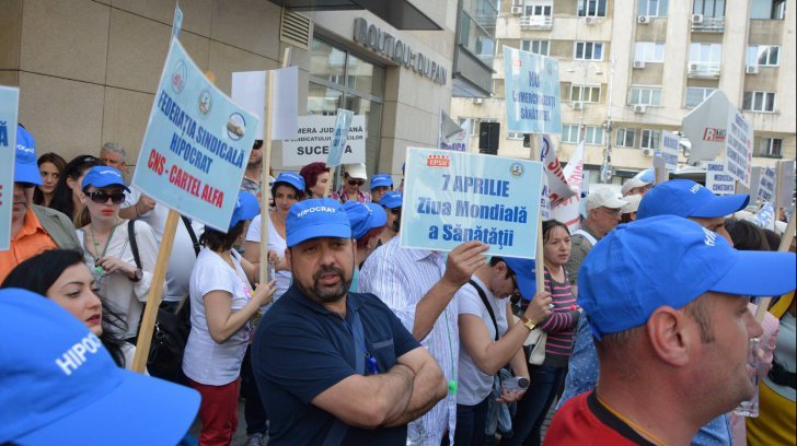 Grevă în sistemul medical, începând de astăzi! Încep protestele