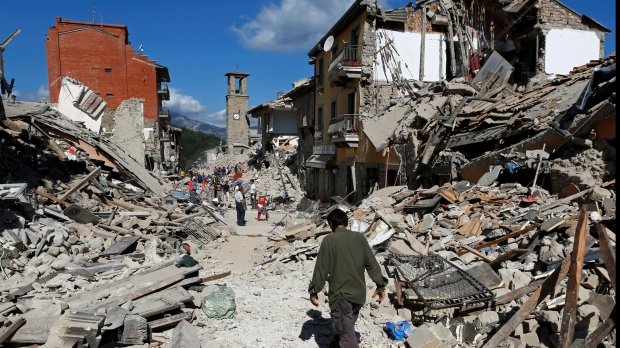 Un nou cutremur, cu magnitudinea de 4,9 s-a produs în Italia marţi dimineaţă